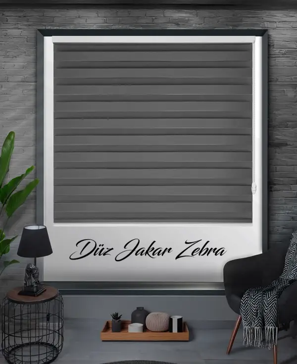 Düz Jakar Zebra